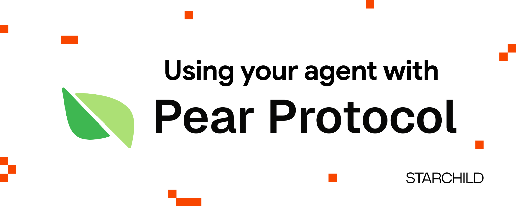 How to use Pear Protocol pair trading with a Starchild agent graphic