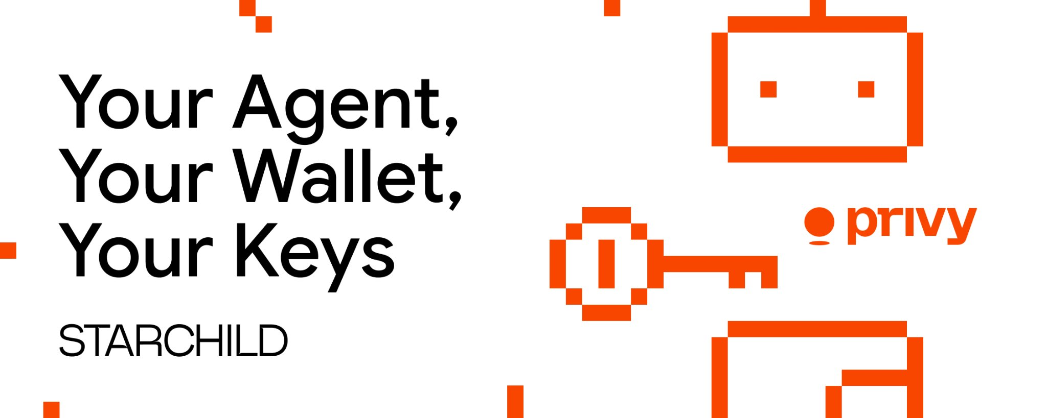 How Starchild's Privy-powered Agent Wallet unlocks the onchain economy graphic