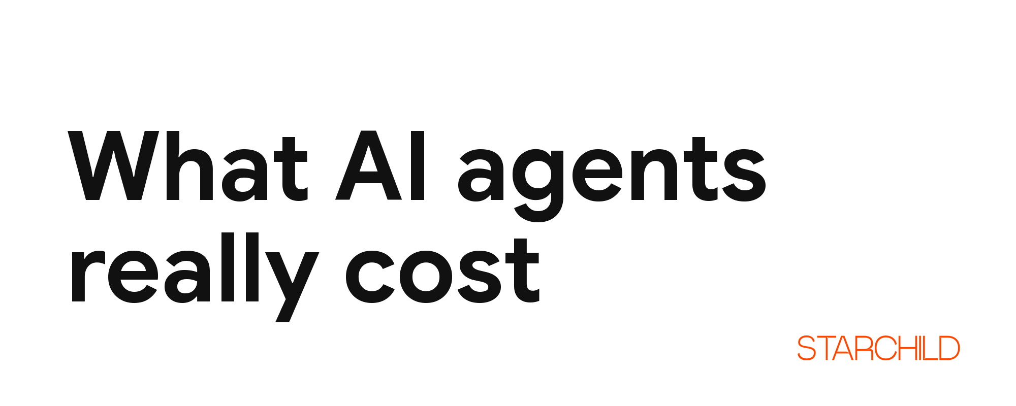 What AI agents really cost at scale: the breakdown from 1,000 to 100,000 tasks graphic